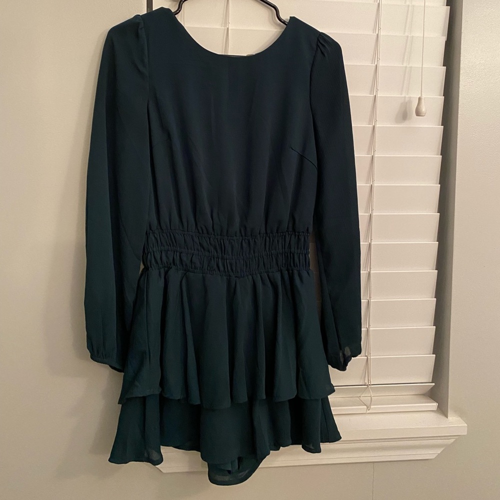Teal Romper